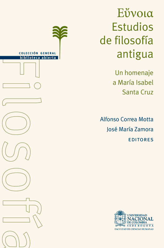 εὔνοια - estudios de filosofía antigua