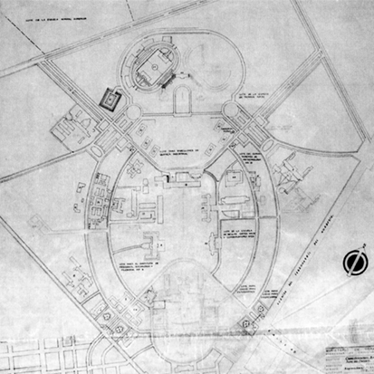 Plano Universidad Nacional 1946