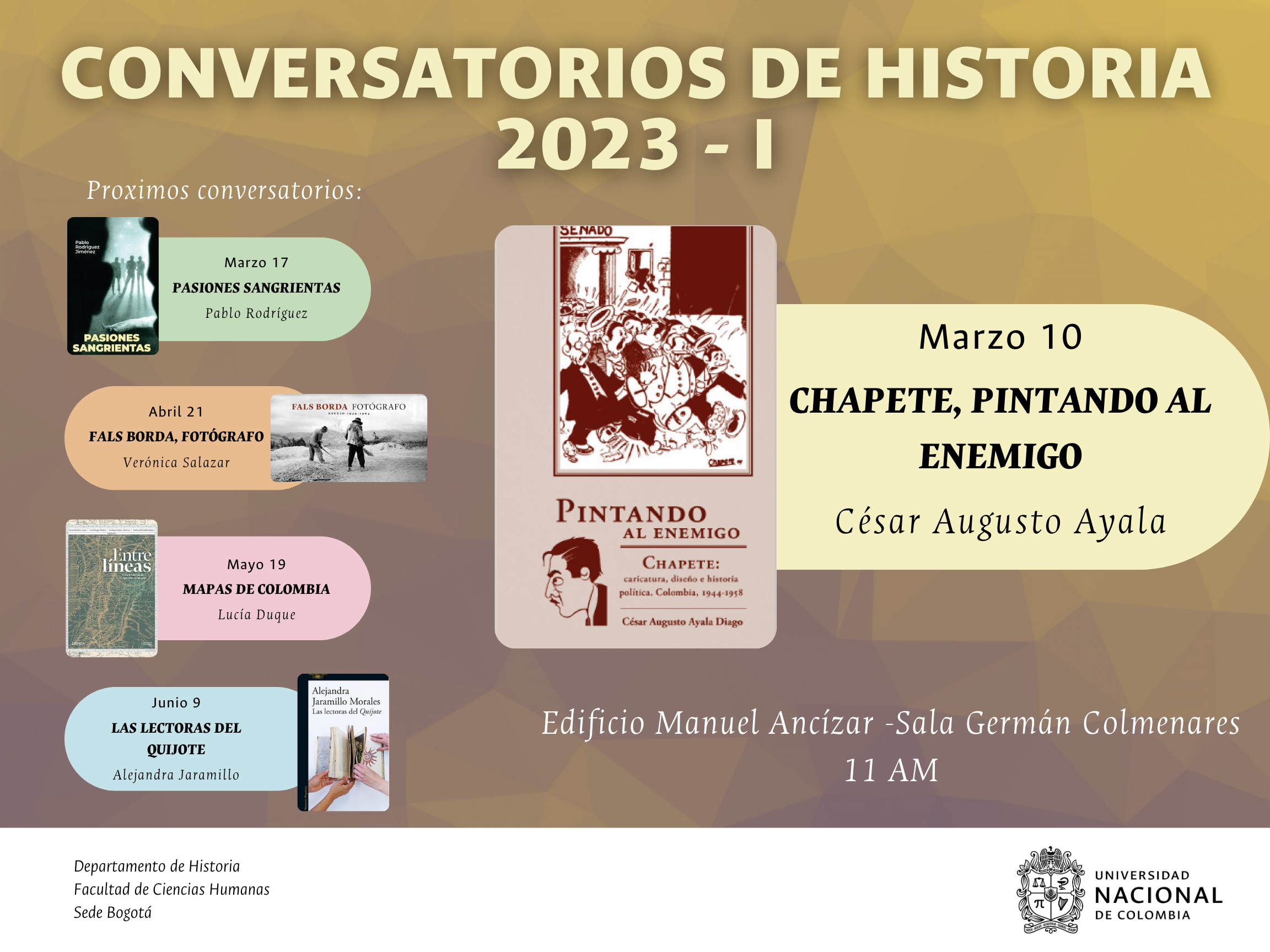 Conversatorios Historia 2023-I