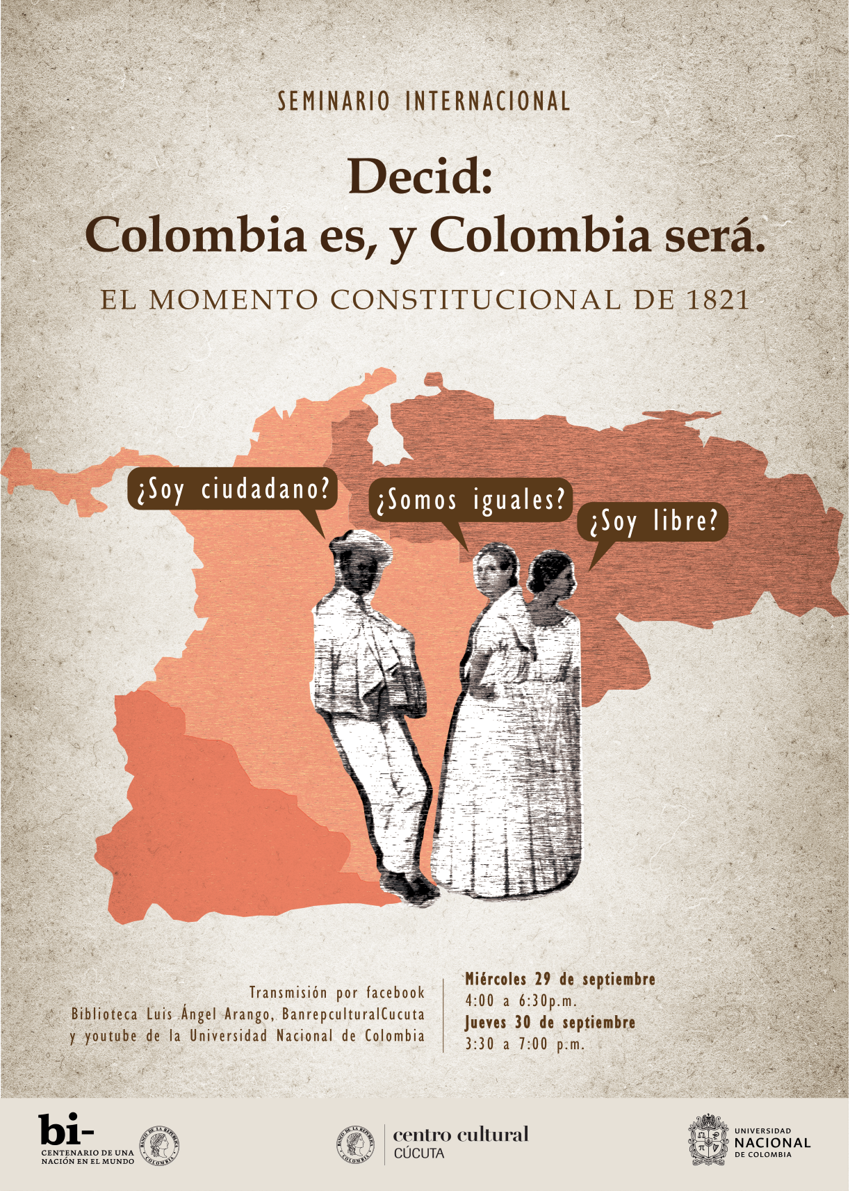 Seminario Internacional: Decid: Colombia es, y Colombia será. El momento Constitucional de 1812