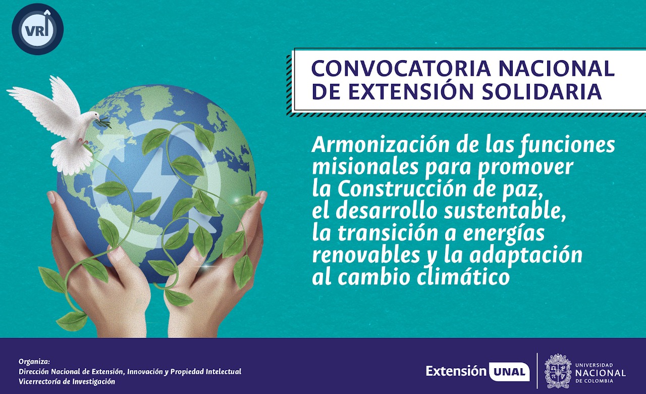 Convocatoria Nacional de Extensión Solidaria 2024