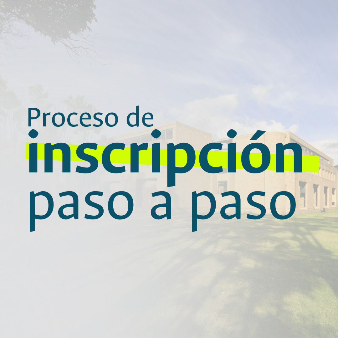 ¿Cómo me inscribo?