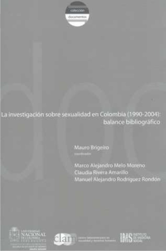 La investigación sobre sexualidad en Colombia (1990-2004): balance bibliográfico