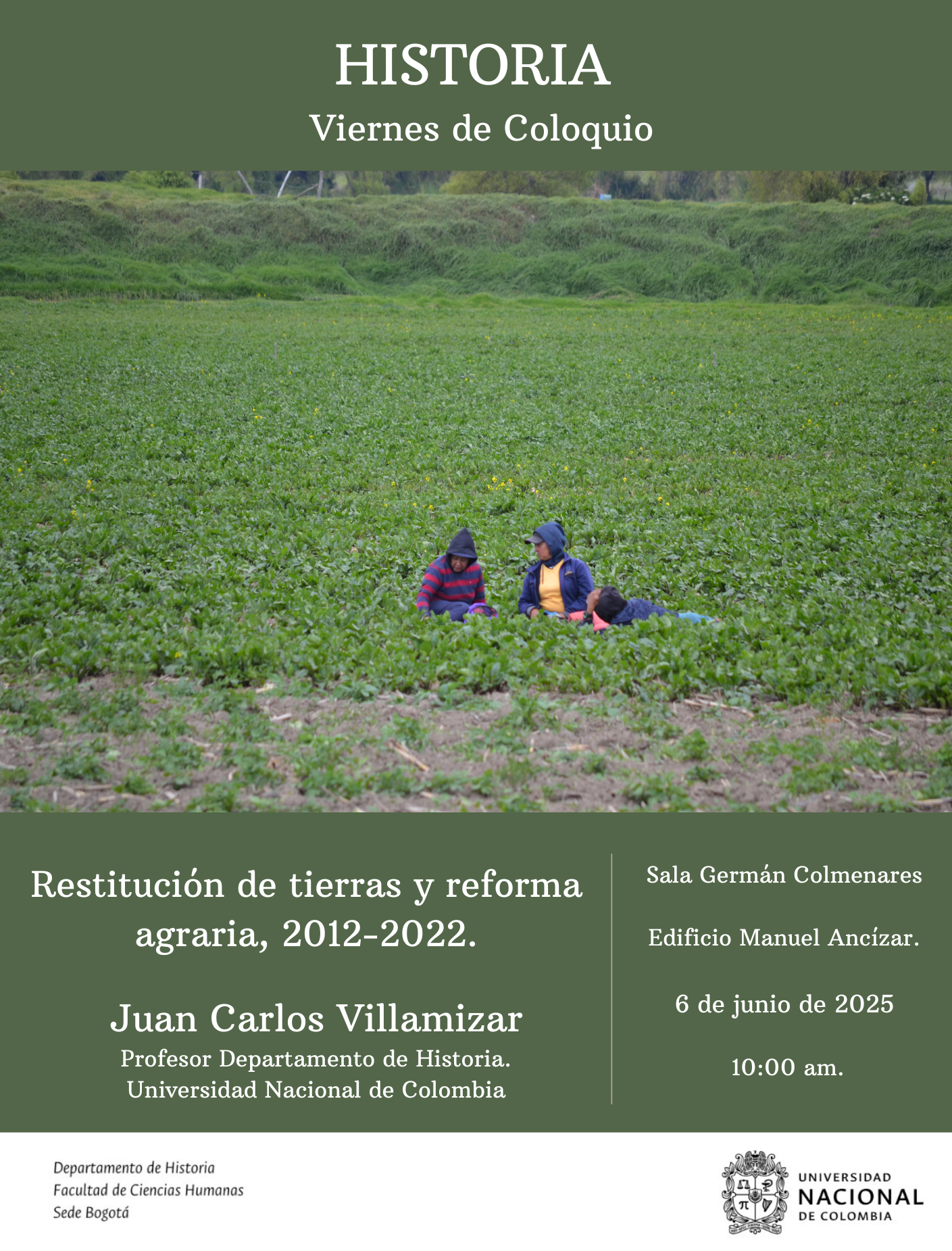 Restitución de tierras y reforma agraria, 2012-2022.