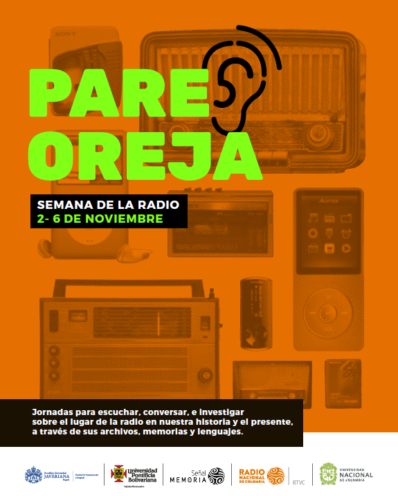 Pare Oreja- Semana de la Radio. Del 2 al 6 de Noviembre 2021