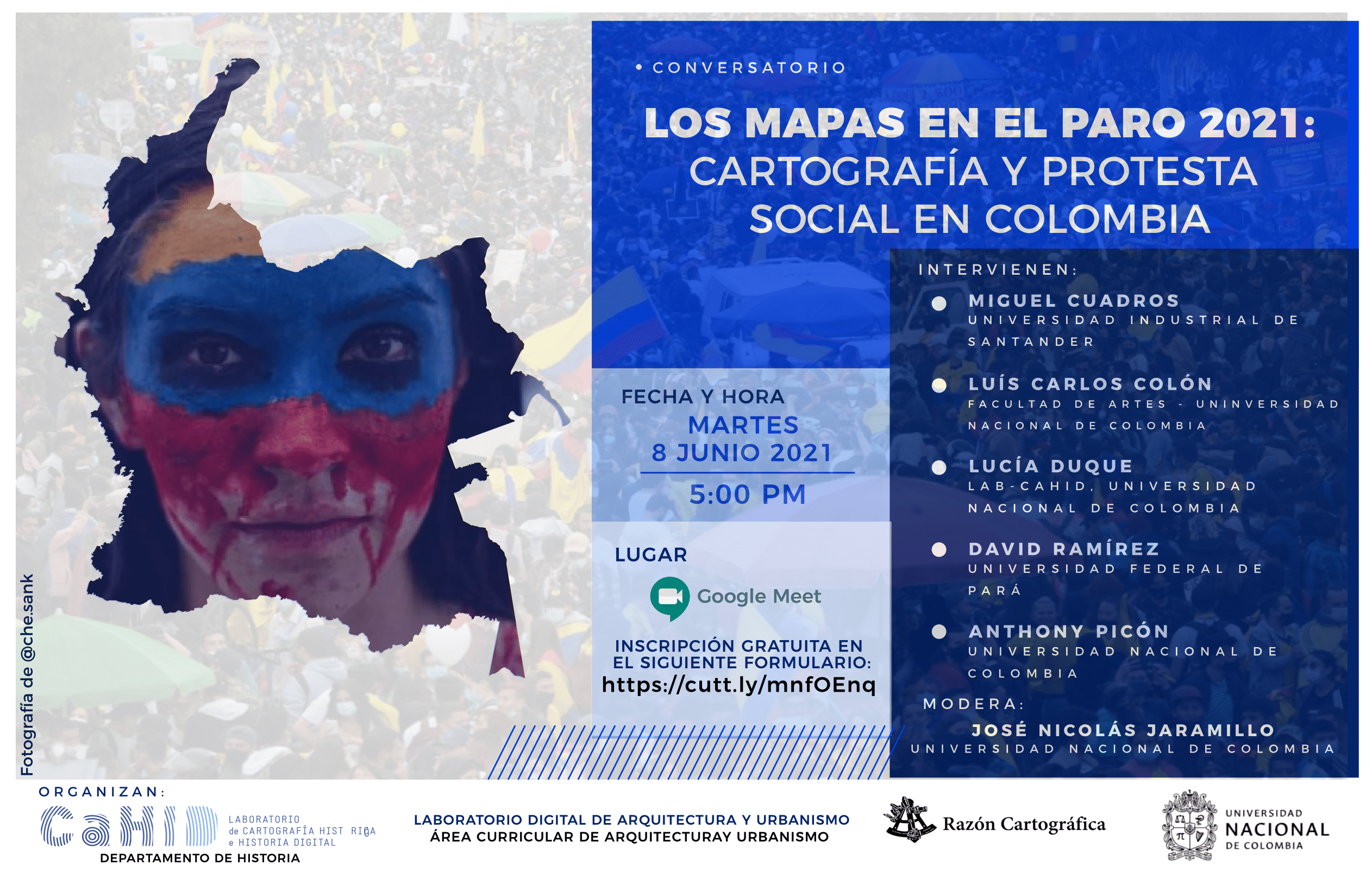 Los mapas en el paro 2021. Cartografía y protesta social