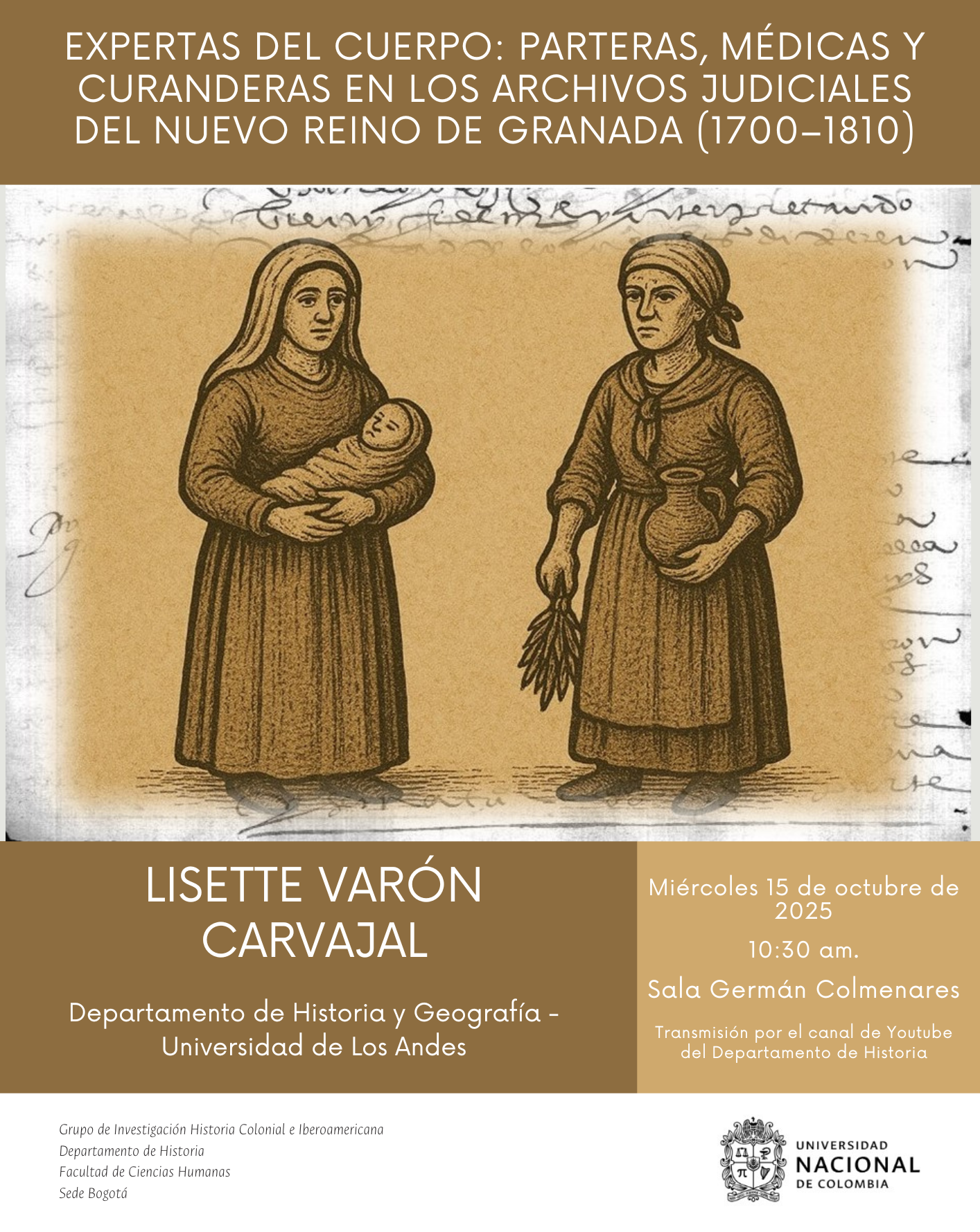 Expertas del cuerpo: parteras, médicas y curanderas en los archivos judiciales del Nuevo Reino de Granada (1700–1810)