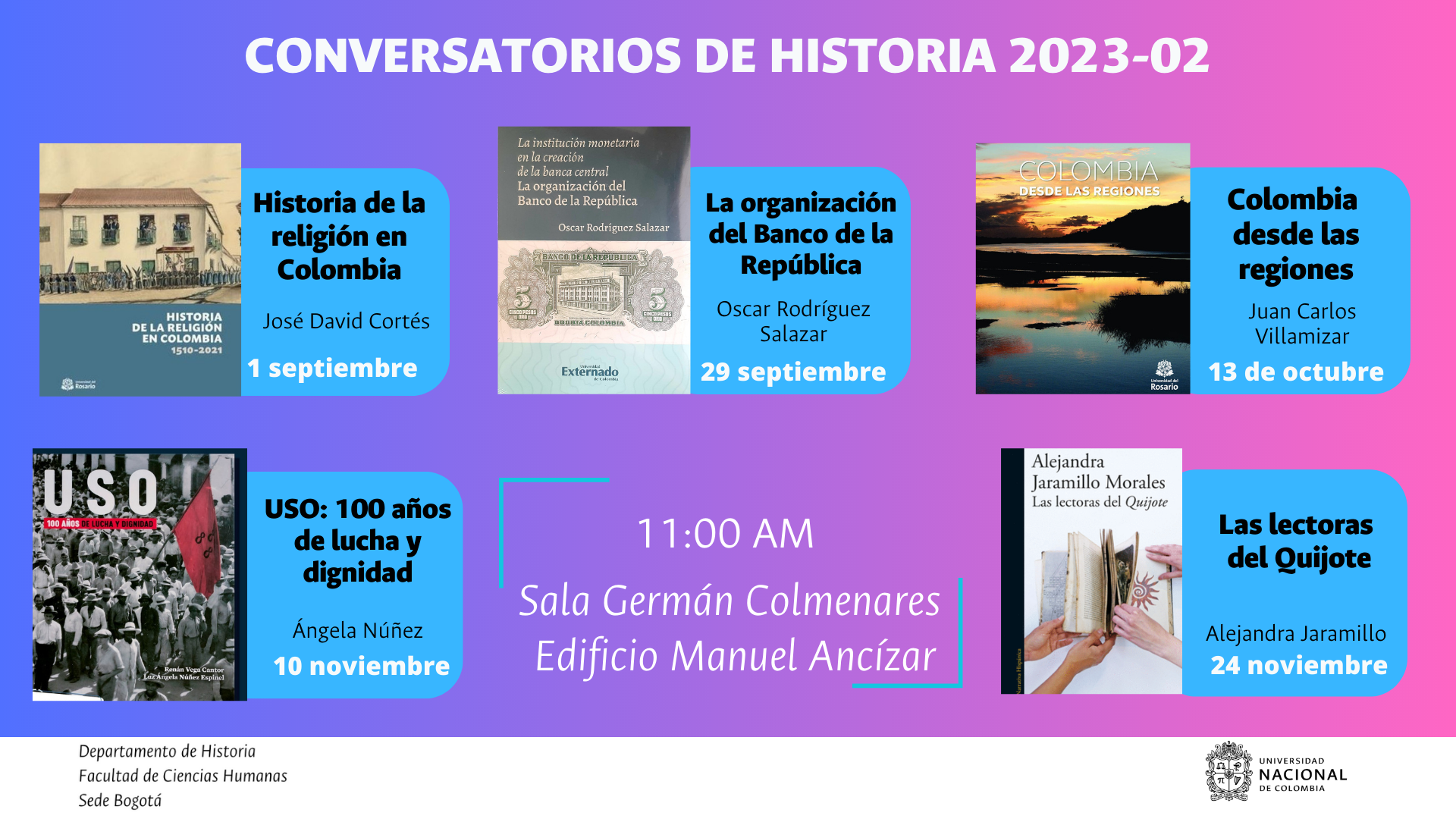 Conversatorios de Historia 2023-2