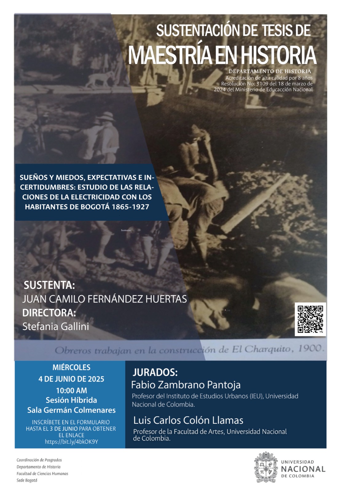 Sustentación tesis de Maestría