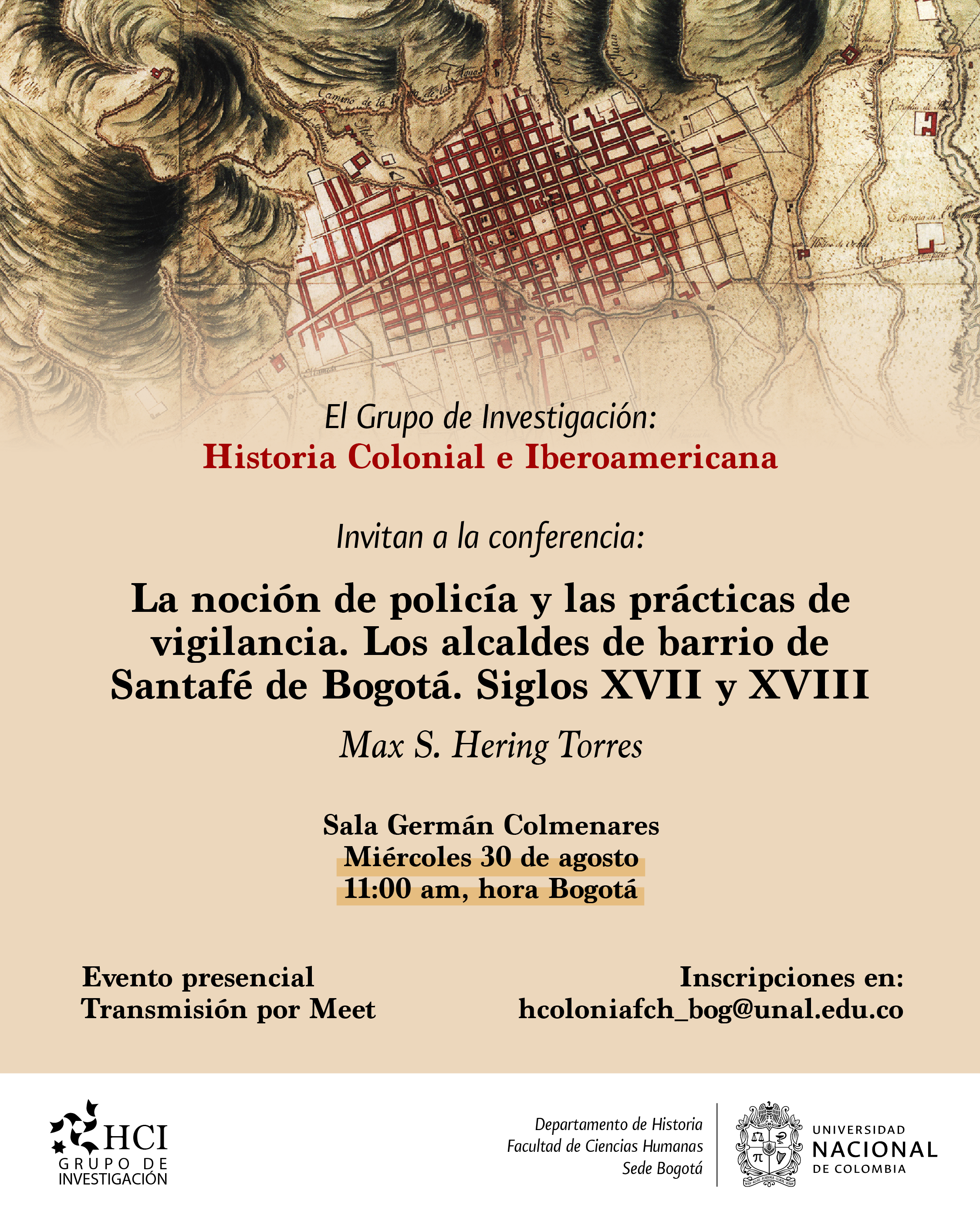 Conferencia: La noción de policía y las prácticas de vigilancia.