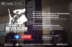 Revive la conferencia del profesor José David Cortés: 