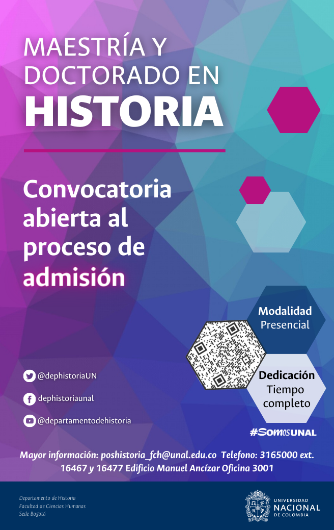 Inscripciones a los posgrados en Historia