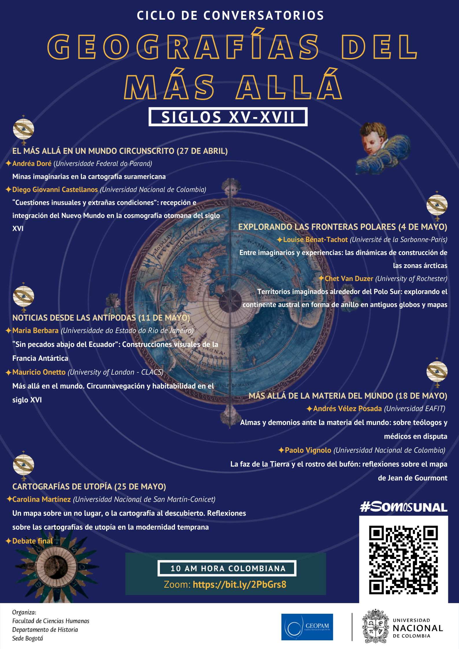 Ciclo de Conversatorios: Geografías del más allá