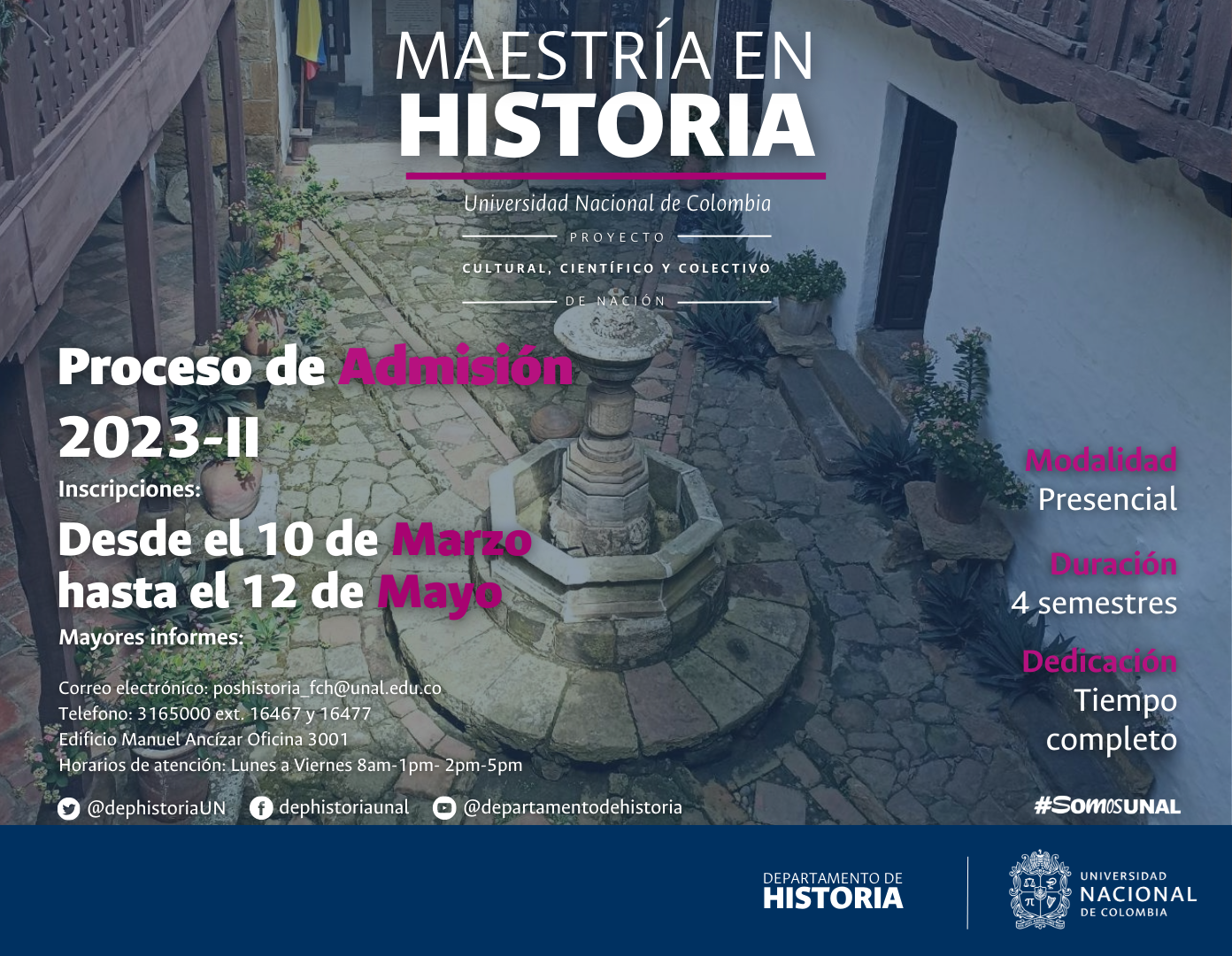 Maestría en Historia