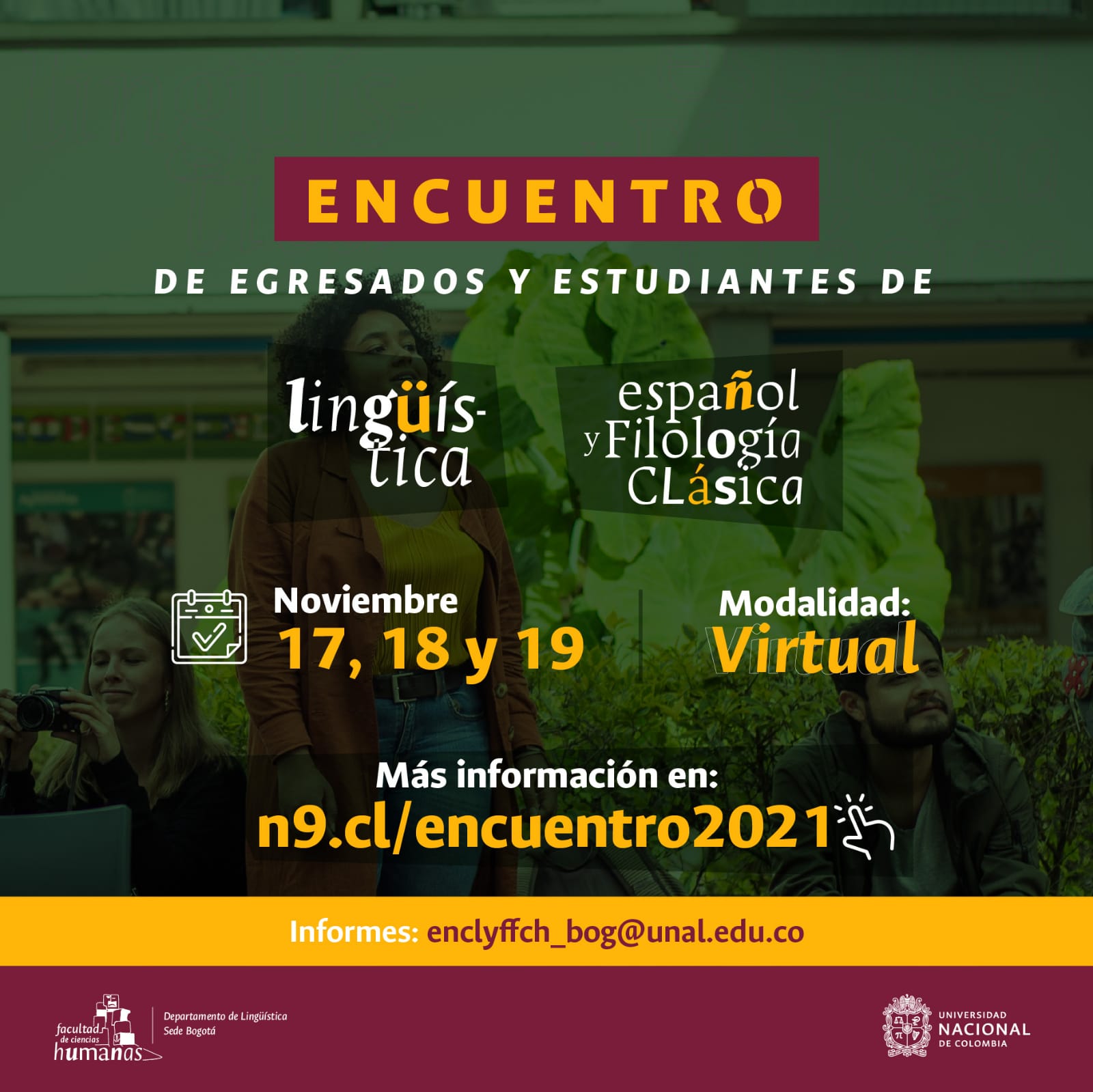 Encuentro de egresados y estudiantes de Lingüística y Español y Filología Clásica