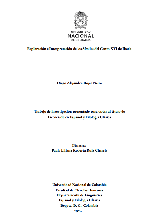 Exploración e Interpretación de los Símiles del Canto XVI de Ilíada