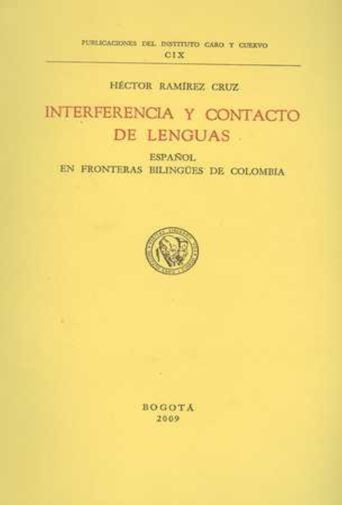 INTERFERENCIA Y CONTACTO DE LENGUAS