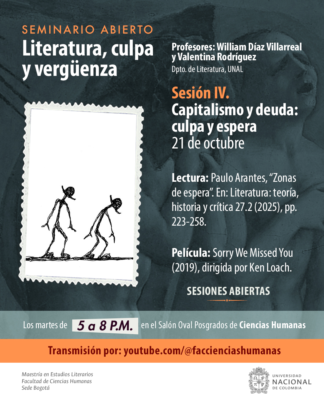 Sesión IV - Seminario abierto: Literatura, culpa y vergüenza 