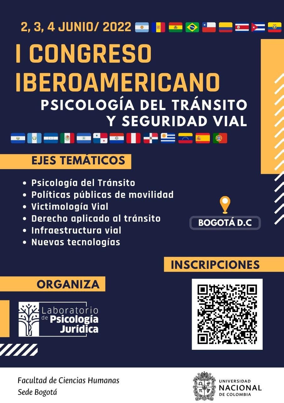 I Congreso Iberoamericano de Psicología del Tránsito y Seguridad Vial
