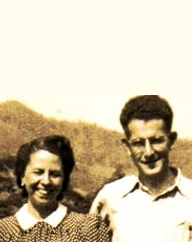 Maria Carulla y su esposo el Dr Hernán Vergara (1937)
