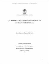 ¿Es posible la escucha psicoanalítica en un contexto institucional?