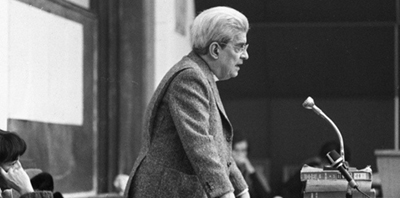 Jacques Lacan impartiendo su seminario (1953-1980)