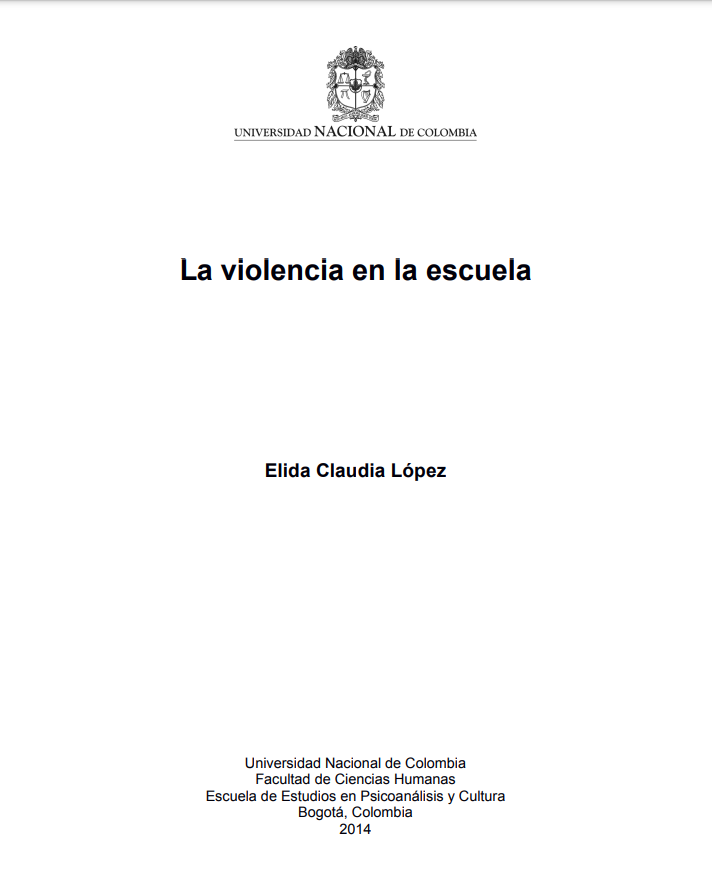 La violencia en la escuela