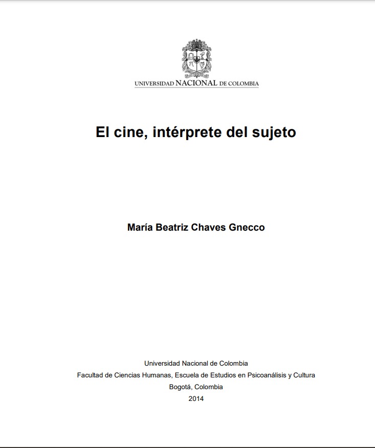 El cine, intérprete del sujeto