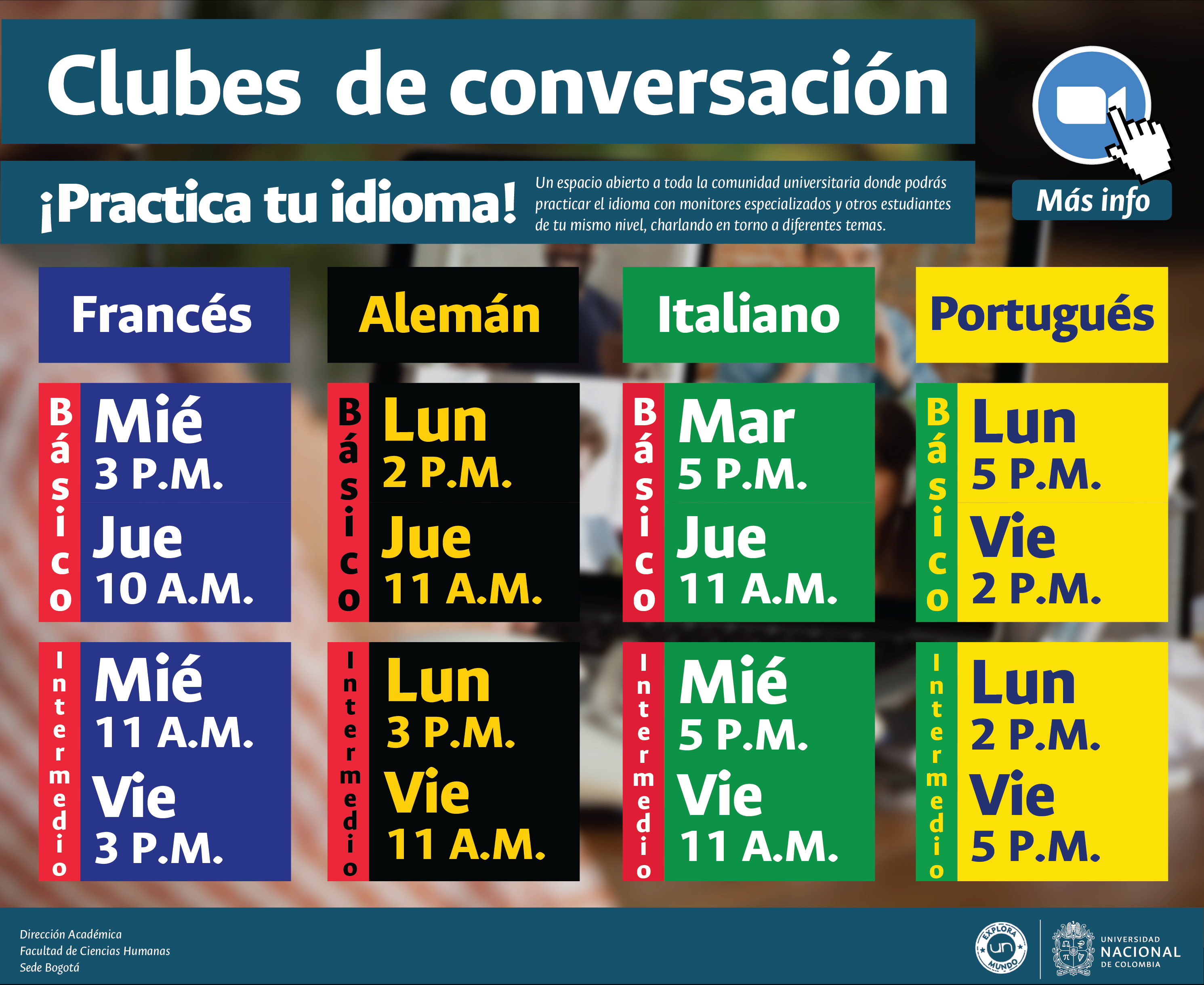 CLUBES DE CONVERSACIÓN